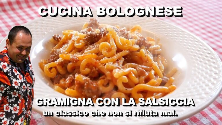 Pasta gramigna ricetta tradizionale