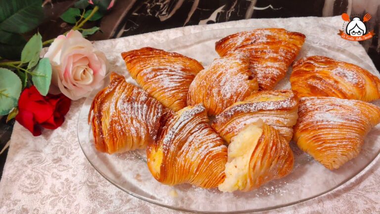 Ricetta sfogliatelle napoletane giallo zafferano